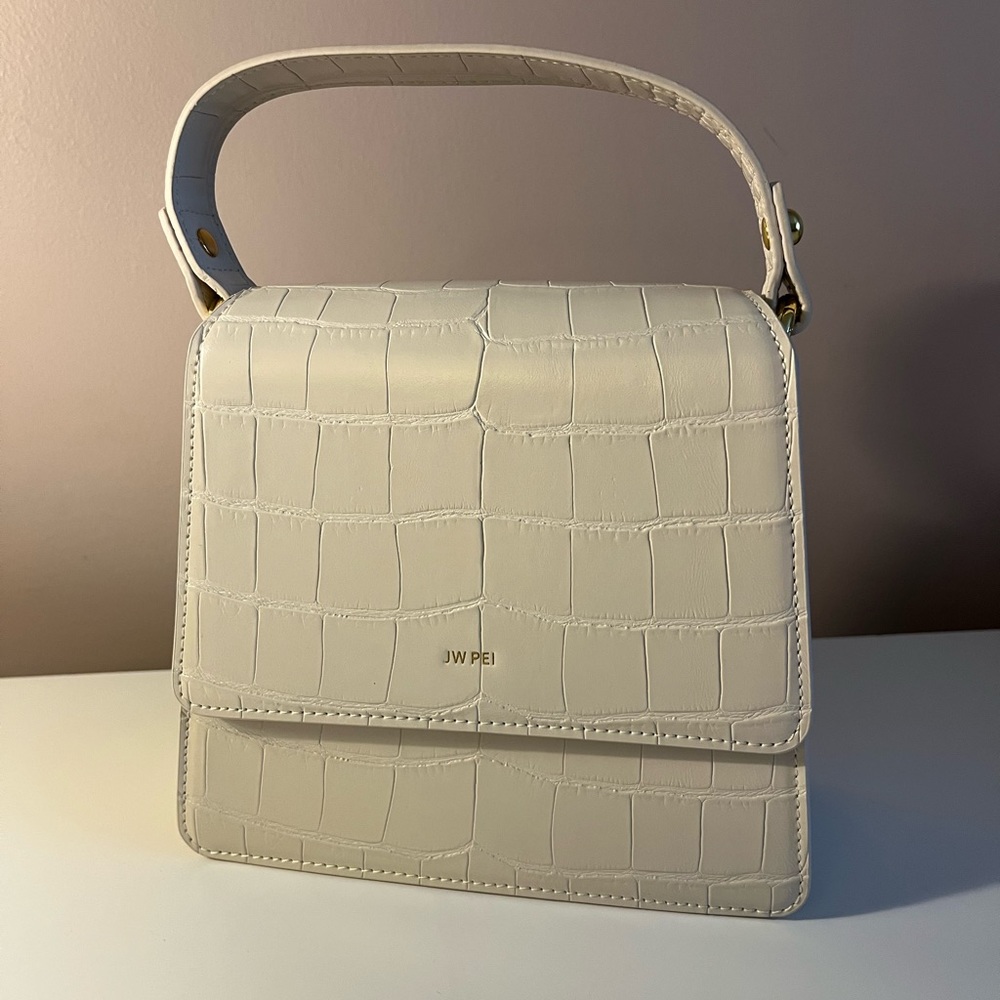 JW PEI IVORY FAE TOP HANDLE HANDBAG